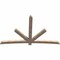 Ekena Millwork Alberta Smooth Timber Gable Bracket, Douglas Fir, 108"W x 68"H x 3 1/2"D x 5 1/2"F, 15/12 Pitch GBW108X68X0406ALB00SDF - alternate 3